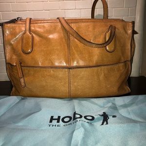 Leather HOBO shoulder bag